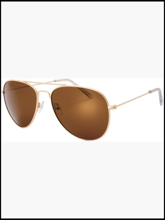 Metal Frame Polarized Lens Aviator Sunglasses with Gift Box main image 4